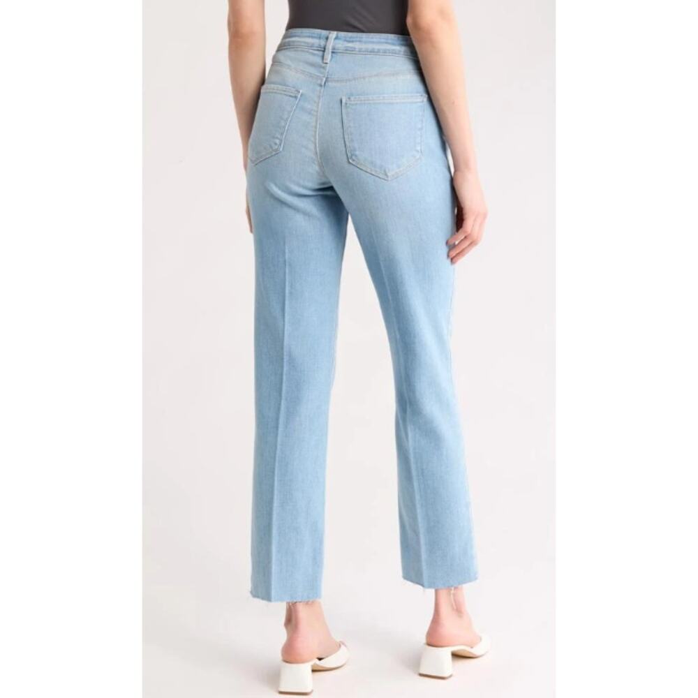 L'AGENCE WOMENS SIZE 30 MILANA LOW RISE STOVEPIPE OLYMPIA LIGHT BLUE NEW - Picture 2 of 13